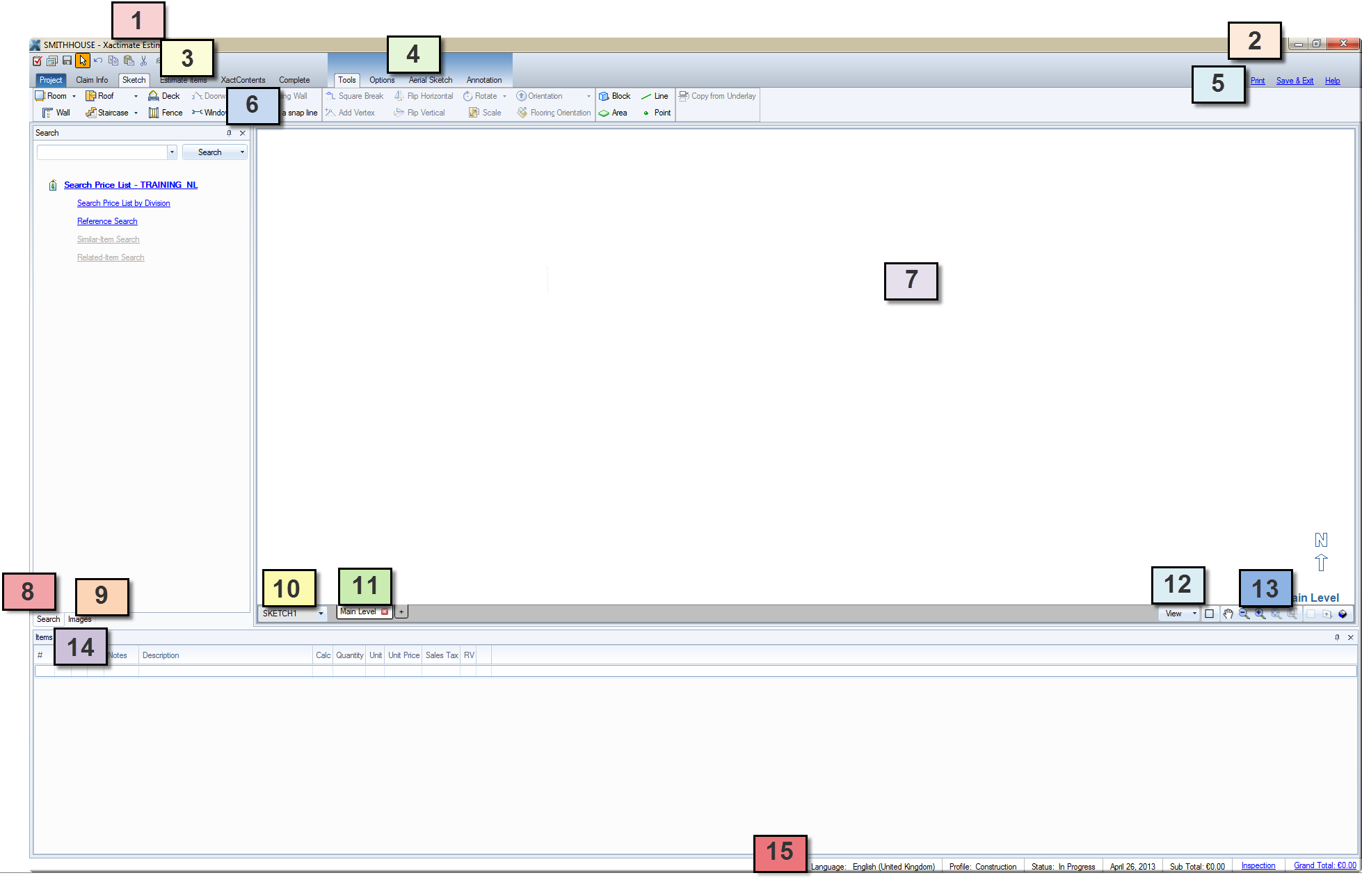 Sketch Window Overview